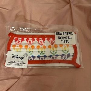 Disney Rainbow Mickey Face Mask